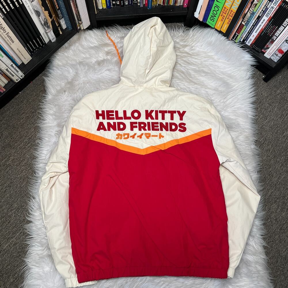 SANRIO HELLO KITTY AND FRIENDS KAWAII MART WINDBREAKER JACKET BOXLUNCH - Picture 7 of 9